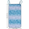 thumbnail image 6 of QIUYIDP Wheelchair Incontinence Pad,Non-Slip Seat & Backrest Pads for Chair Mobility Scooter Absorbent Seat Protector Pads,Vintage Floral Wheelchair Cushions, 19.68 X35.43 Inch,Light Blue, 6 of 6