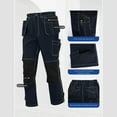 thumbnail image 3 of Mens Pants Under $10 Cargo Construction Pants for Men - Wear Safety Pants with Knee Pads and Tool Pockets for Work and Outdoor Use, 3 of 8