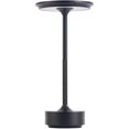 thumbnail image 1 of Cordless I-Shaped Metallic Table Lamp with Touch Sensor, 3 Colors Dimmable Rechargeable Desk Light, 1 of 5