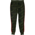 thumbnail image 2 of Planet Gold Womens Camo Casual Jogger Pants, Green, Small, 2 of 2