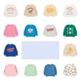 thumbnail image 2 of Sudadera con capucha para niños, informal, deportiva, con estampado de dibujos animados, de marca, de manga larga, suave, holgada, bonita, para niños y niñas, sudaderas para bebés, 2 of 5