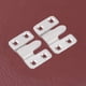thumbnail image 5 of Gancho para marco de fotos, Conector de muebles Soporte de montaje empotrado, Montaje en pared Colgador de fotos de metal fuerte para colocar fotos, fotos o espejos (5 pares) JAMW Sencillez, 5 of 5