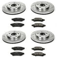 thumbnail image 3 of Power Stop Front and Rear Brake Kit with Drilled & Slotted Rotors and Ceramic Brake Pads K1587, 3 of 10
