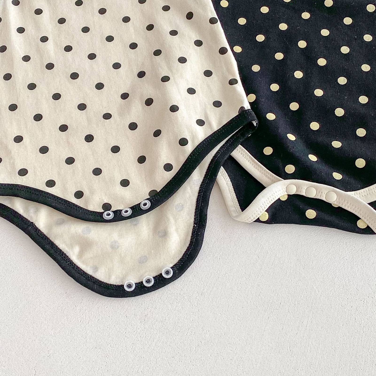 TrendOFT Summer Wear Baby Rompers Spaghetti Strap Sleeveless Thin Bow Tie Cute For Newborn Infant Baby Girls Wear Baby Onesies