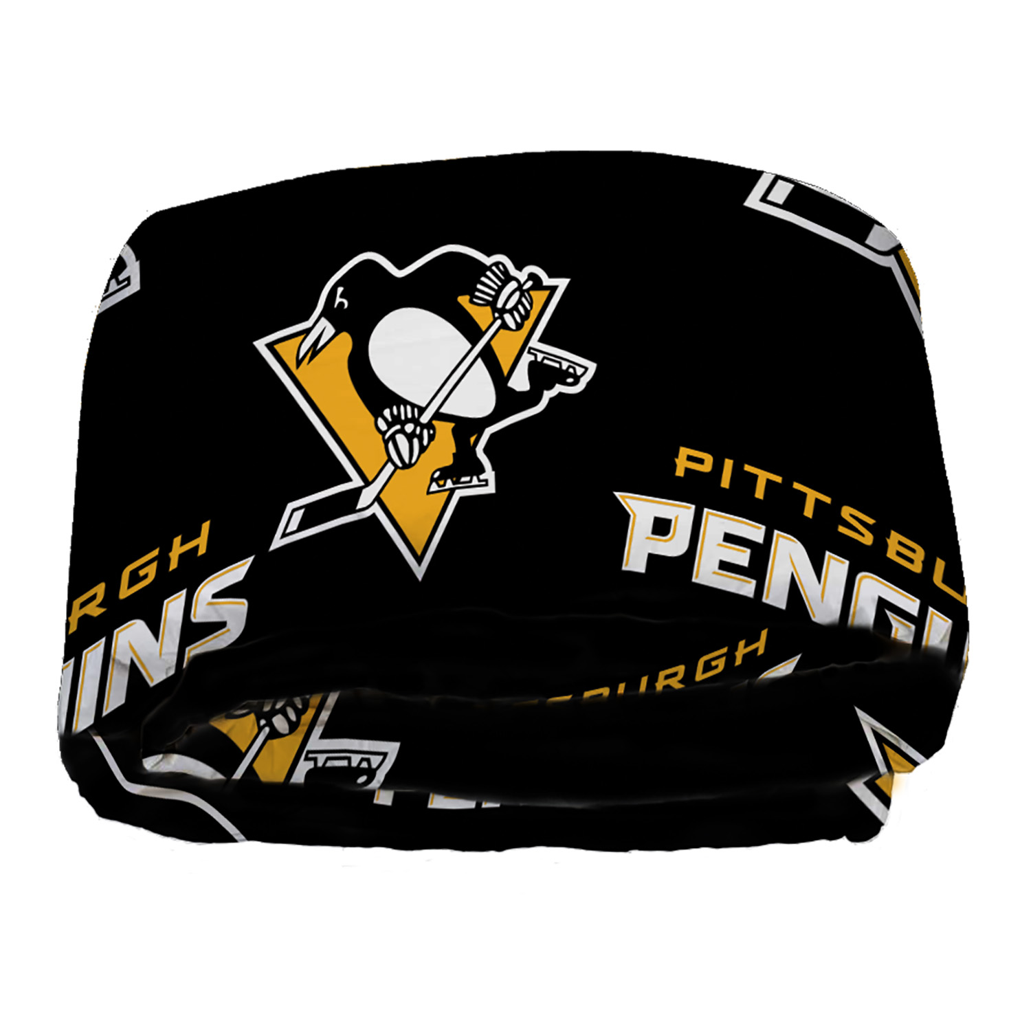 NHL Sports 7-Pieces Pittsburgh Penguins Bed In Bag Set, Full
