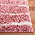 thumbnail image 2 of SAFAVIEH Venus Shag Collection VNS603U Pink/Ivory Rug, 2 of 4
