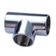 thumbnail image 4 of Conector de esquina de tubo redondo de aleación de aluminio de 25 mm para perchero de exhibición de ropa 3 vías, 4 of 9
