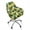 Monstera Palm Leaves, variant on Whosucclay Monstera Palm Leaves Print Swivel Armchair Accent Dining Chair Cover for Office, Anti Wrinkle Curved Back Chair Slipcover Removable Swivel Armchair Cover Protector for Home Office