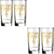 Luminarc L1139 Clear Tempered Glass Tableware Set, 4 Pieces