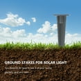thumbnail image 2 of 4pcs Replacement Ground Stake Spike Metal Ground Stake Spike Light Ground Stakes, 2 of 2
