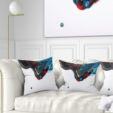Design Art Designart Multi Color Abstract Acrylic Paint Mix