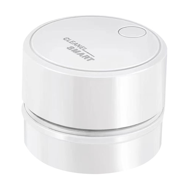 Aspiradora portátil USB de sobremesa con gran succión para el polvo del teclado, pelo y escombros, mini aspiradora portátil para estudiantes en la oficina del hogar