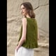 thumbnail image 5 of Blusas Sin Mangas de para Mujer, Blusas Casuales de Verano Verde L, 5 of 10