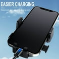 thumbnail image 3 of Car Wireless Charger,Car Mobile Phone Bracket Center Console Dashboard Ar Navigation Multi-Function Car Bracket,Black, 3 of 7