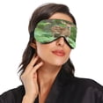 thumbnail image 2 of IAUYY Sleep Mask, Super Soft Eye Masks with Adjustable Strap, Lightweight Comfortable Blindfold,Perfect Blocks Light for Men Women Forest Elk, 2 of 7