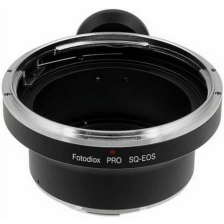 Fotodiox Pro Lens Mount Adapter - Bronica SQ Mount Lens to Canon EOS (EF EF-S) Mount SLR Camera Body
