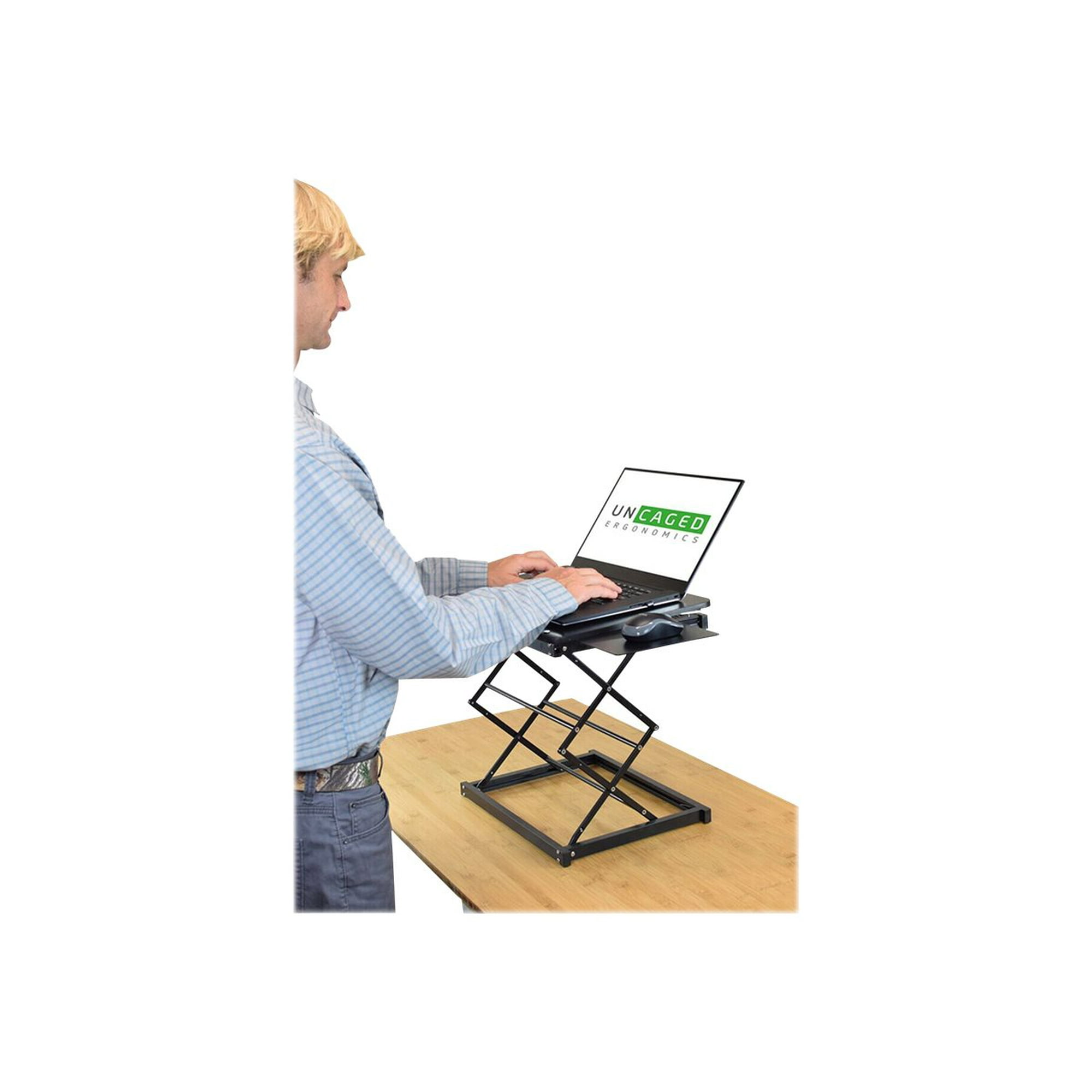 Uncaged Ergonomics CD4 Notebook stand black Walmart