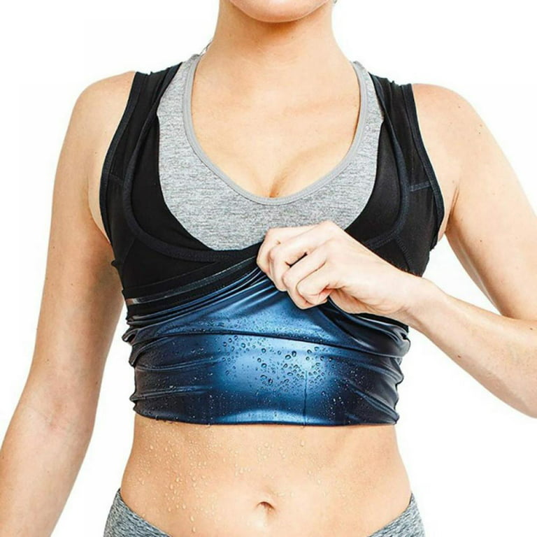 Sweat Shaper Women's Premium Slimming Shapewear Workout Sauna Tank Top Vest  