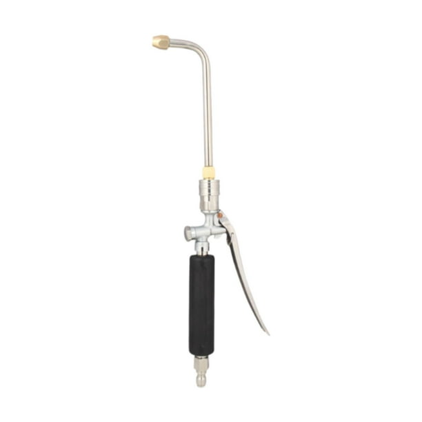 Varilla de extensión para lavadora de alta presión, accesorio de limpieza multiusos de acero inoxidable y metal, actualización de conexión rápida 375 mm