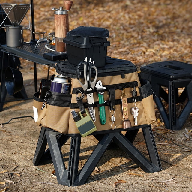 TIMIFIS Oxford Toolkit , Sac de Rangement Multifonctionnel pour Plateau de Cuisson Extérieur, Sac de Transport Portable pour Camping, Essentiels pour Appartement