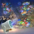 thumbnail image 6 of FastXmas Christmas Projector Lights,USB LED Projection Lamp, Moving Santa Claus Projector Lights, Xmas Landscape Light for Indoor Xmas Holiday Night Gathering Party Decor,Switchable-6 Slides, 6 of 9