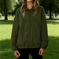 thumbnail image 2 of Women's Sun Protection Jackets Sunscreen High Neck Long Sleeve Elastic Hem Quick-drying Zipper Solid Color Outdoor Workout Tops S-2XL, 2 of 9