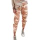 thumbnail image 1 of Pantalones de pies casuales con estampado de camuflaje Pantalones de cintura elástica con cordón para mujer, 1 of 4