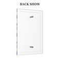 thumbnail image 4 of Kll Sicilian Style Wall Plate,Gloss Finish,Standard Size 1 - 5" X 3", Polycarbonate Thermoplastic,Electric Receptacle Plug Covers, 4 of 8