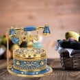 thumbnail image 3 of Craft Ornament, Antique Telephone Model, Bright Color Enamel Craft Office For Gifts Home Collection, 3 of 8