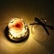 thumbnail image 4 of Lámpara de noche con cubierta de vidrio simulado rosa, regalo perfecto para el día de San Valentín, lámpara romántica con LED en forma de rosa, 4 of 8