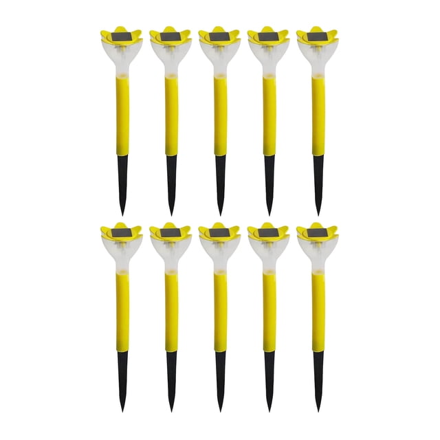 RKSTN Lights Bright Solar Outdoor Lights , Flashing Color Changing LED Solar Outdoor Lights, IP67 Solar Lights, Solar Garden Lights For Walkway Garden Patio Lights