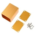 thumbnail image 1 of Caja de aluminio para proyectos, carcasa electrónica, carcasa de alimentación para instrumento PCB DIY, 1,5x1,17x0,9 pulgadas Zulema Caja de aluminio extruido, 1 of 8