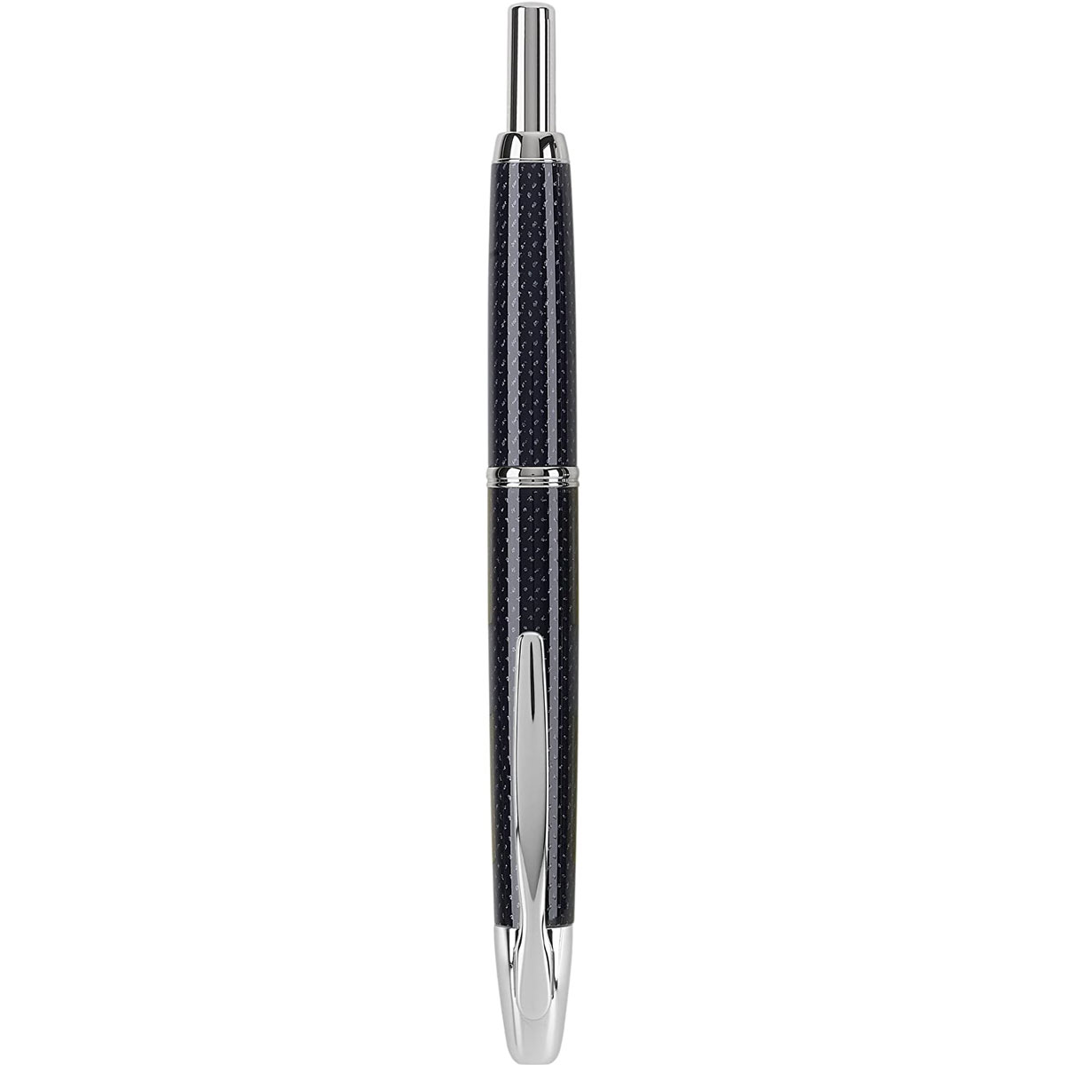 Pilot Vanishing Point Blue Carbonesque Fountain Pen - Fine