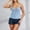 T-Light Blue, variant on Adeawade Women'S Tank Tops Sleeveless Summer Camisole Top With Bow Knot Spaghetti Straps Slim Going Out Top Lovely Wear Pink S