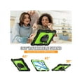 thumbnail image 3 of Case for iPad Air 11 inch 7th 6th Generation M3 M2 2025 2024, Heavy Duty Shockproof Protective Cover with Screen Protector, Stand and Hand/Shoulder Strap, 3 of 7