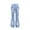 01_Light Blue, variant on HNMKIU Girls Pants High Waisted Stretch Flare Denim for Girls Fashionable Comfortable Trousers with Bootcut Design Autumn Winter Casual 02_Blue,8-9 Years