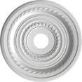 thumbnail image 5 of Ekena Millwork 19"OD x 3 1/2"ID x 1"P Cole Thermoformed PVC Ceiling Medallion (Fits Canopies up to 5 1/8"), Aged Copper, 5 of 5