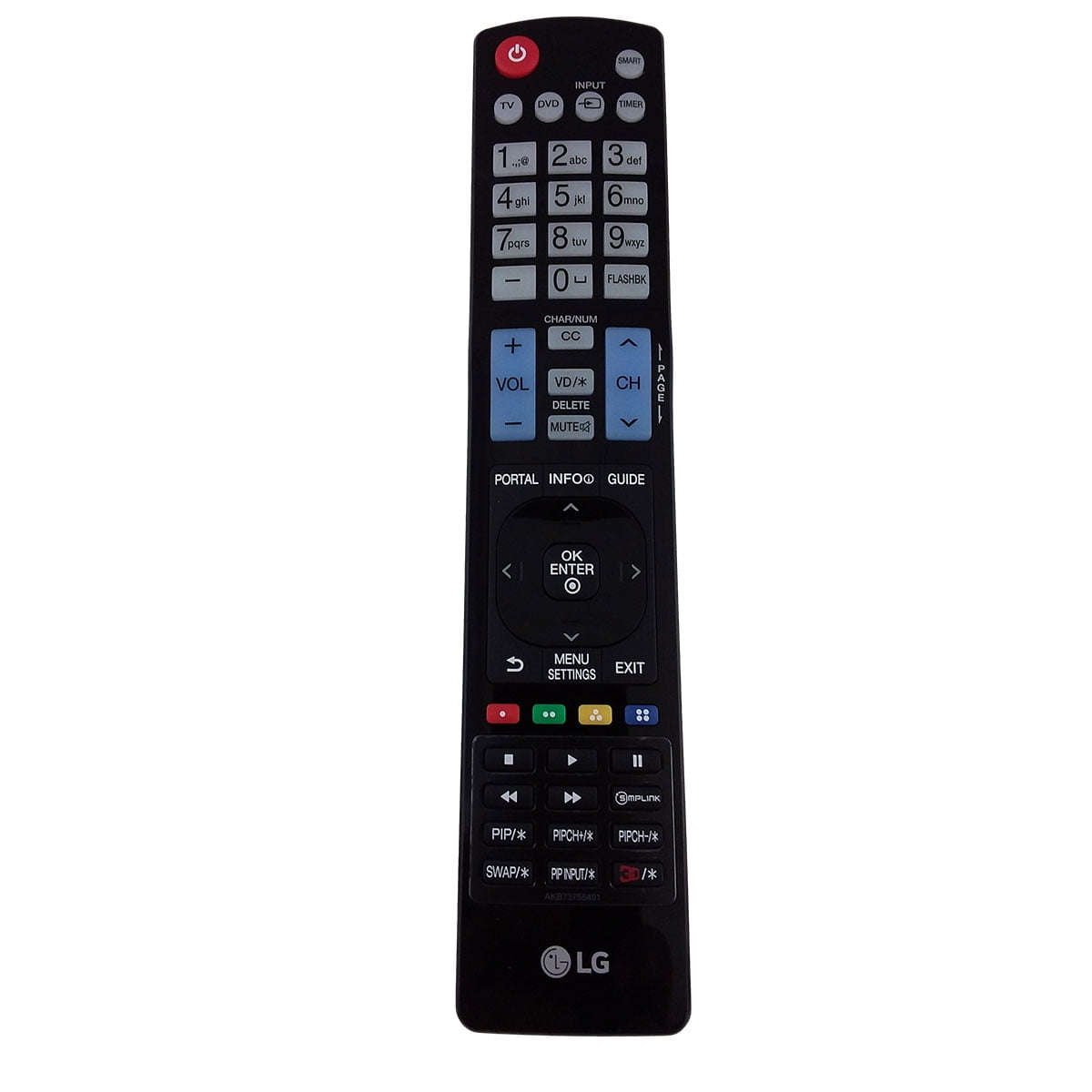Original LG AKB73755451 TV Remote Control Television