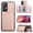 Rose Gold, variant on For Xiaomi 12 Pro Skin Feel PU + TPU + PC Phone Case
