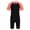 Red, variant on Moggemol Kids Boys Girls One Piece Surfing Wetsuit Zip Front Shorts Swimsuit UV Sun Protection Rash Pink&Black 4