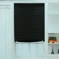 thumbnail image 5 of Blackout Pleated Window Shades Window Blind Blackout Light Block Cordless Black 35"X71", 5 of 6