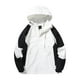 thumbnail image 1 of Ceisia Relaxed Fit Men's Hooded Color-Block Windproof Waterproof Jacket Gift, 1 of 8