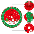 thumbnail image 3 of Feliz falda de árbol de Navidad, decoraciones rústicas para el hogar, decoración de granja para fiestas navideñas de Año Nuevo, 3 of 5