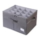 thumbnail image 2 of Caja organizadora de almacenamiento de zapatos con asas reforzadas, contenedor de almacenamiento de zapatos, contenedor de almacenamiento de zapatos Gris, 2 of 9
