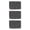 Black, variant on M Buder 3PCS Rhinestone Mesh Roll Shiny Diamond Wrap Ribbon Trim DIY Hand Made Decoration Gold (7.87 in / 20 cm)