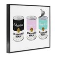 thumbnail image 2 of Stupell Industries Eclectic Glam Fashion Trio Condensed Soup Vintage Pop Design Black Framed Giclee Art, 20 x 16, by Amanda Greenwood, 2 of 6
