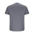 thumbnail image 4 of Wyobmus Men's Crew Neck T-Shirts Breathable Moisture Wicking Sport Shirt Lightweight Soft Home Wear Tops With Odor Control Solid Color T-Shirt S-2Xl B-Gray, 4 of 6