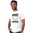 thumbnail image 3 of Football Athlete Helmet Hard Knocks Men's Graphic T Shirt Tees Brisco Brands S, 3 of 5