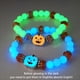 thumbnail image 3 of Xihbxyly Pulsera de Cuentas de Halloween, Diseño Luminoso de Cara de Fantasma de Calabaza, Unisex, Ajustable, Brilla En La Oscuridad, Accesorio Festivo, Joyería Navideña para Parejas, Tamaño de 8 Mm, 3 of 7