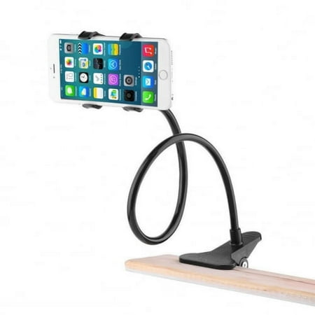 Phone Holder Long Gooseneck Desk Bed Clip Stand Mount Lazy Arm W5N Compatible With Google Pixel 3a XL price history on PriceWatchPro